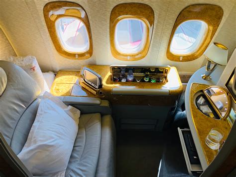 Emirates Boeing 777 First Class.